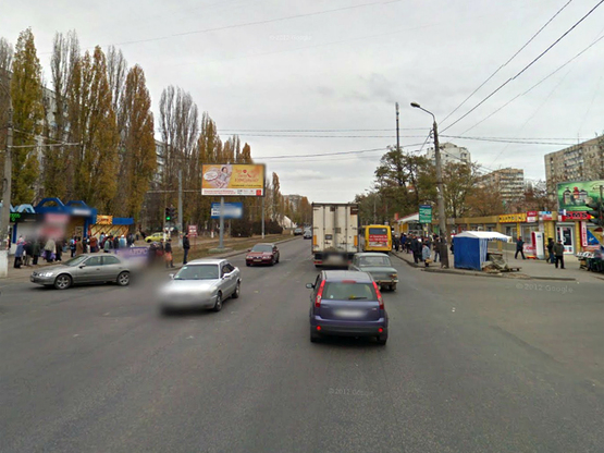 Фото рекламной плоскости по адресу Добровольского-Бочарова