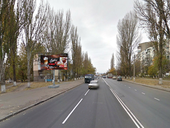 Фото рекламной плоскости по адресу Заболотного-15