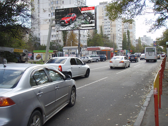 Фото рекламної площини за адресою Добровольского 98/4 (Гусак)