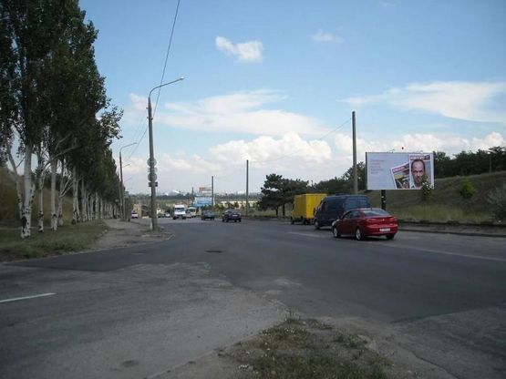 Фото рекламної площини за адресою 105_Запорожье_ул Заднепровская, выезд на пр Советский Фото рекламної площини за адресою 105_Запорожье_ул Заднепровская, выезд на пр Советский