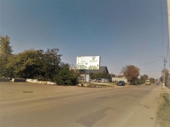 Фото рекламної площини за адресою вул. Петлюри виїзд