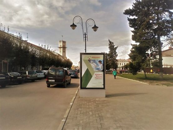 Фото рекламной плоскости по адресу пл. Шевченка (біля фонтану) Фото рекламной плоскости по адресу пл. Шевченка (біля фонтану)