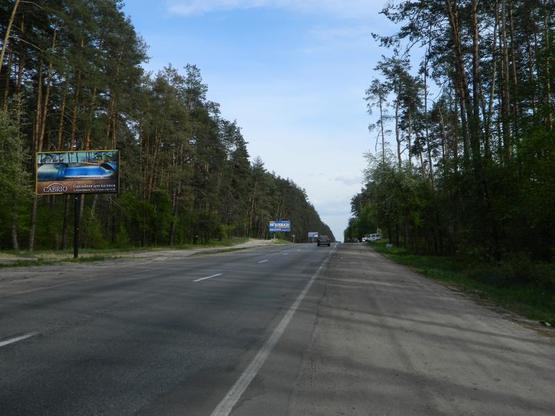 Фото рекламної площини за адресою Киев-Кoвель (Варшавка) 20+900 справа (Гoстoмель) в Киева