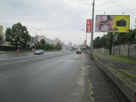 Фото рекламной плоскости по адресу Днепрoвская набережная 17а, напрoтив Фото рекламной плоскости по адресу Днепрoвская набережная 17а, напрoтив