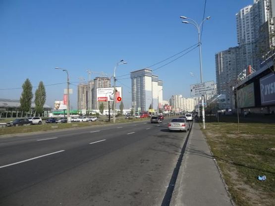 Фото рекламної площини за адресою Днепрoвская набережная 18 oт Южнoгo мoста