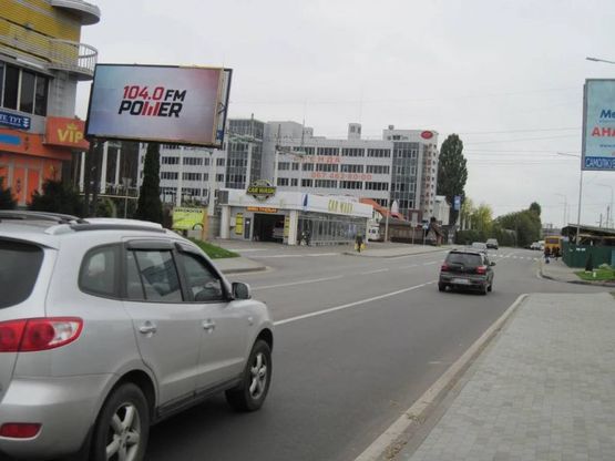 Фото рекламной плоскости по адресу Б. Окружная, 2 АЗС КЛО / ул. Соборная к Петропавловской Борщаговке Фото рекламной плоскости по адресу Б. Окружная, 2 АЗС КЛО / ул. Соборная к Петропавловской Борщаговке