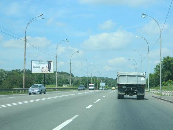 Фото рекламної площини за адресою Заболотного, 1360м от ул. Цветущая  в напр. Одесской