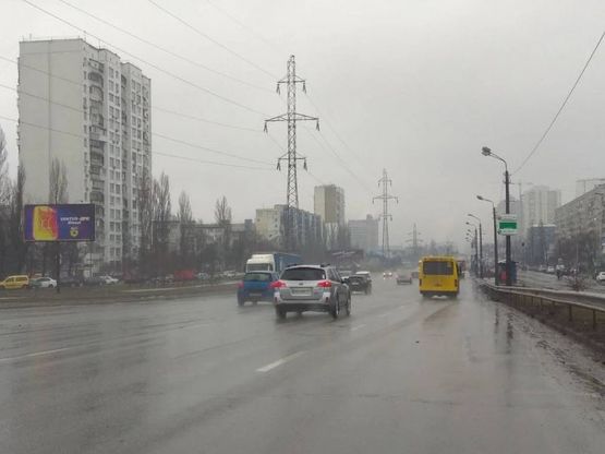 Фото рекламної площини за адресою Дарницкое шоссе, 300 м до Григоренка