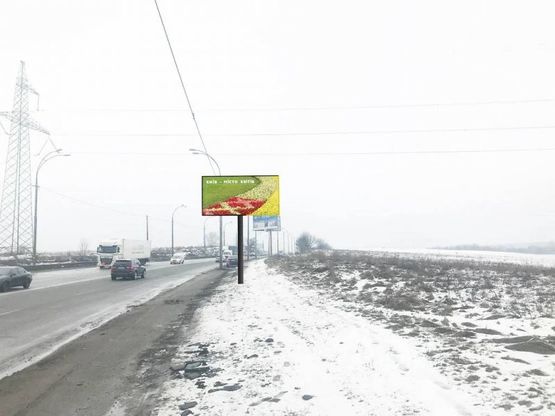 Фото рекламной плоскости по адресу Заболотного ул., 900 м от ул. Цветущая к Одесской пл