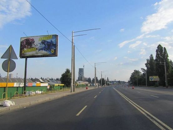 Фото рекламної площини за адресою Палладина акад. 34 напроив от Победы