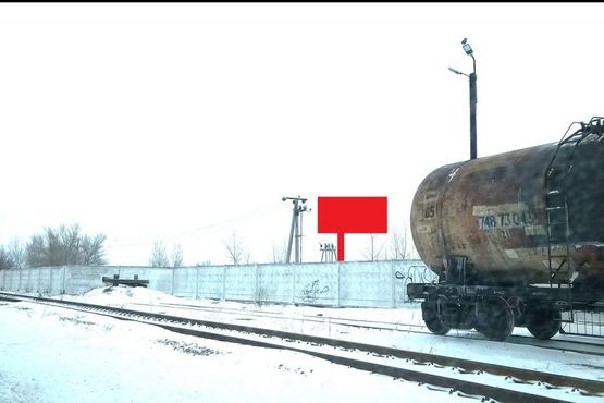 Фото рекламной плоскости по адресу Ул. Набережная, 450 м. после стелы "Вышгород"