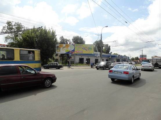 Фото рекламной плоскости по адресу ул. Щорса 60 (правый) Фото рекламной плоскости по адресу ул. Щорса 60 (правый)