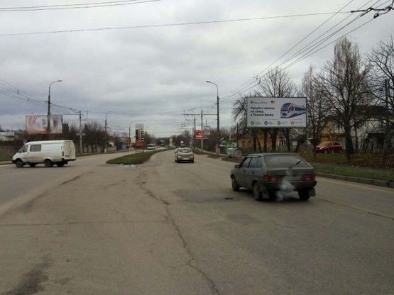 Фото рекламной плоскости по адресу Князя Владимира пр-т. -  ул.Голубина (напротив ТЦ "Crystall") Фото рекламной плоскости по адресу Князя Владимира пр-т. -  ул.Голубина (напротив ТЦ "Crystall")