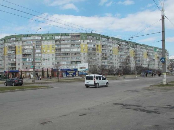 Фото рекламной плоскости по адресу Лушпы пр.,перед супермаркетом "СамМаркет" (район  облэнерго) Фото рекламной плоскости по адресу Лушпы пр.,перед супермаркетом "СамМаркет" (район  облэнерго)