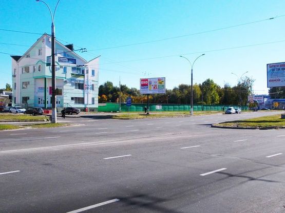 Фото рекламной плоскости по адресу Лушпы пр., (350 м. до ТРЦ "Lavina")