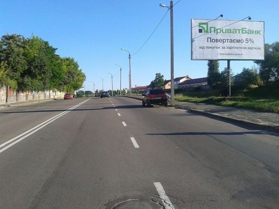 Фото рекламної площини за адресою Винница ул., (350 м. до пересечения с Шевченко ул.) Фото рекламної площини за адресою Винница ул., (350 м. до пересечения с Шевченко ул.)