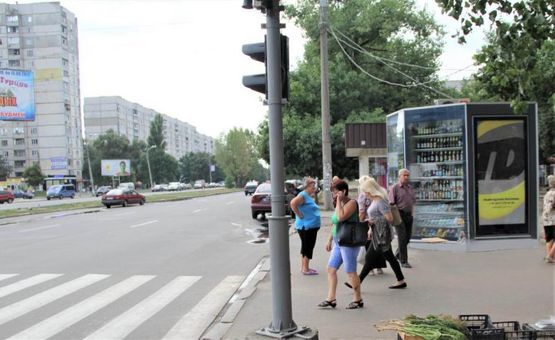 Фото рекламной плоскости по адресу Салтовское шоссе, 145, супермаркет Класс Фото рекламной плоскости по адресу Салтовское шоссе, 145, супермаркет Класс