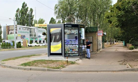 Фото рекламной плоскости по адресу ул. Валентиновская, 9 Фото рекламной плоскости по адресу ул. Валентиновская, 9