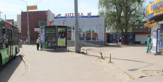 Фото рекламной плоскости по адресу пр. Юбилейный, 98, круг троллейбусов, 602 м-н Фото рекламной плоскости по адресу пр. Юбилейный, 98, круг троллейбусов, 602 м-н