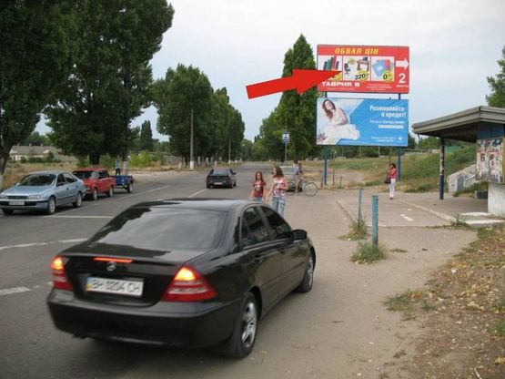 Фото рекламной плоскости по адресу ул.Лазо-ул.Калинина-ул.Победы, перекресток,трансп.сообщение спальных р-нов, Центра, вокзалов, порта..
