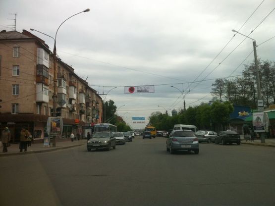 Фото рекламной плоскости по адресу вул. Руська, 28 Фото рекламной плоскости по адресу вул. Руська, 28