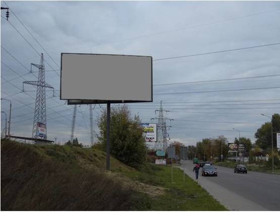 Фото рекламной плоскости по адресу ул.Киевская, поворот на Фоззи, в Киев Фото рекламной плоскости по адресу ул.Киевская, поворот на Фоззи, в Киев