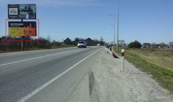 Фото рекламної площини за адресою М-06 Киев-Чоп, въезд в город, с. Пасикы-Зубрыцки, нижний Фото рекламної площини за адресою М-06 Киев-Чоп, въезд в город, с. Пасикы-Зубрыцки, нижний