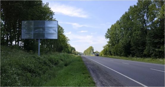 Фото рекламної площини за адресою Трасса Львов-Тернополь, с. Подгорное, въезд в город