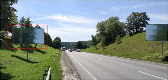 Фото рекламной плоскости по адресу Трасса М-06 Киев-Чоп, с. Соснивка, левый