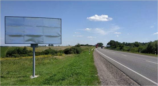 Фото рекламної площини за адресою М-06 Киев-Чоп, Окружная дорога з Киева после Гамалиевки, левый