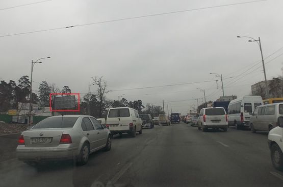 Фото рекламної площини за адресою Большая Кольцевая дорога,/ ул. Львовская, 45/7 в сторону Петропавловской Борщаговки