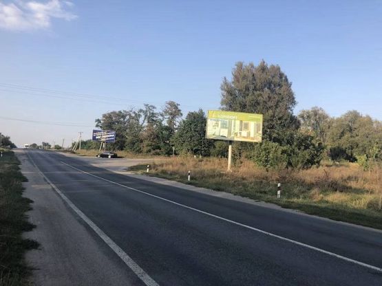 Фото рекламной плоскости по адресу Виїзд-з-м.Біла-Церква-на-Київ (навпроти МФ "Веста")       сторона А