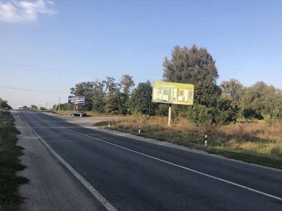 Фото рекламной плоскости по адресу ВИЇЗД -з-м.Біла-Церква-на-Київ (навпроти МФ "Веста")