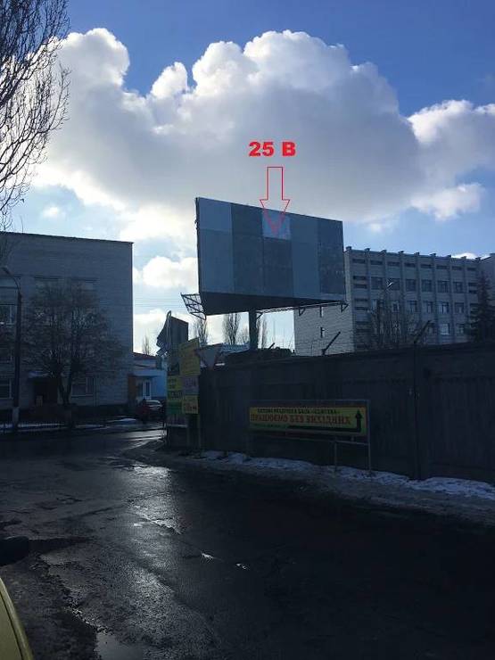 Фото рекламної площини за адресою вул. Привокзальна, 8, (Елеватор) виїзд з оптової бази
