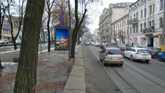 Фото рекламної площини за адресою Нижний Вал,19/21