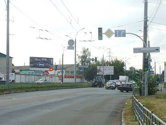 Фото рекламной плоскости по адресу Казацкая ул. На пересечении с ул. Инструментальная Фото рекламной плоскости по адресу Казацкая ул. На пересечении с ул. Инструментальная