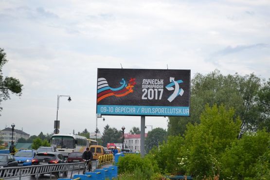 Фото рекламной плоскости по адресу міст Шевченка