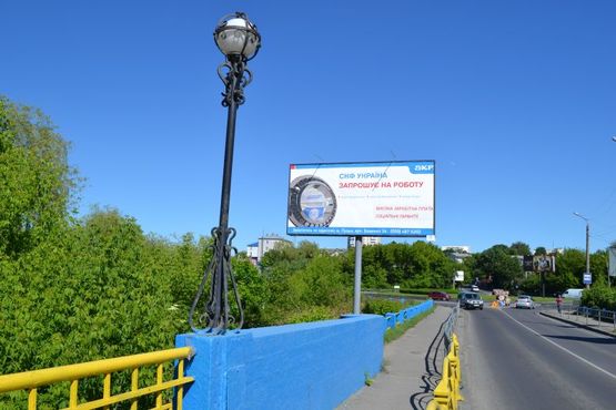 Фото рекламной плоскости по адресу міст Шевченка