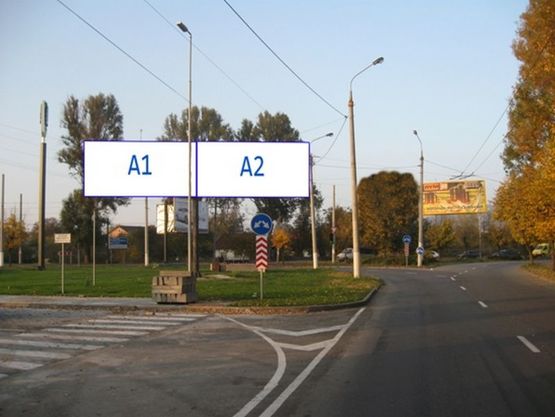 Фото рекламной плоскости по адресу Калинівська/Хотинська Фото рекламной плоскости по адресу Калинівська/Хотинська