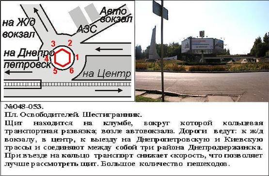 Фото рекламної площини за адресою площадь Освободителей Фото рекламної площини за адресою площадь Освободителей