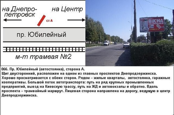 Фото рекламной плоскости по адресу проспект Ювілейний (автостоянка), Баглейский р Фото рекламной плоскости по адресу проспект Ювілейний (автостоянка), Баглейский р
