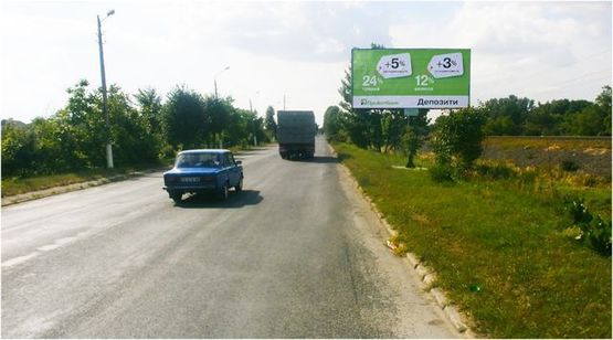 Фото рекламної площини за адресою Галицкий шлях,от  ул.Староленковской Фото рекламної площини за адресою Галицкий шлях,от  ул.Староленковской