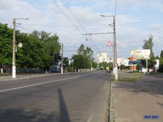 Фото рекламної площини за адресою Zt 050 вул Черняховського,100 м-н "Стара Прага" А Фото рекламної площини за адресою Zt 050 вул Черняховського,100 м-н "Стара Прага" А