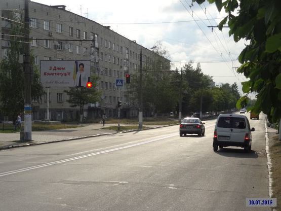 Фото рекламної площини за адресою Zt 051 вул Черняховського,100 м-н "Стара Прага" Б