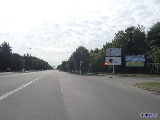 Фото рекламної площини за адресою Zt 047 проспект Миру,87 готель "Ялинка"(нижній) А1