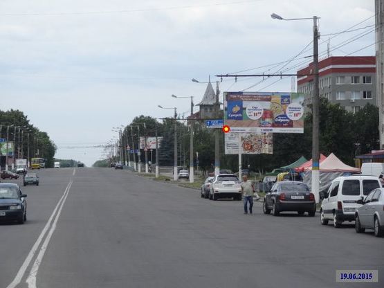 Фото рекламной плоскости по адресу Zt 088 проспект Миру,10 А р-к Хмільники