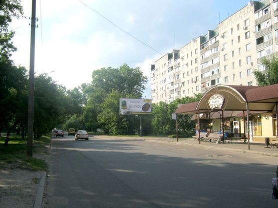 Фото рекламної площини за адресою Благовестная ул., 455 - Риздвяна ул.,к ул.Вячеслава Чорновола в центр (остановка) Фото рекламної площини за адресою Благовестная ул., 455 - Риздвяна ул.,к ул.Вячеслава Чорновола в центр (остановка)