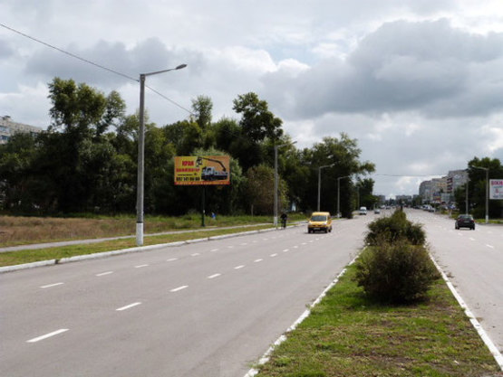 Фото рекламної площини за адресою проспект Героев Днепра, 78 (ул. Ленина), район Центрального рынка