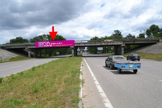 Фото рекламной плоскости по адресу Брандмауэр №2-Полтавский шлях - развязка с окружной-в центр