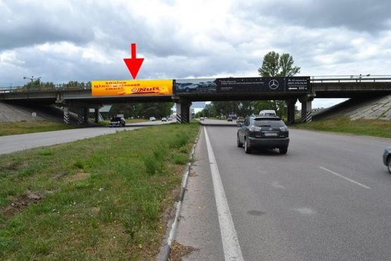 Фото рекламной плоскости по адресу Брандмауэр №3-Полтавский шлях - развязка с окружной-из центра